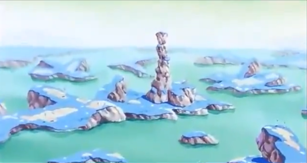 Geological Formations in Namek , Dragon Ball Series